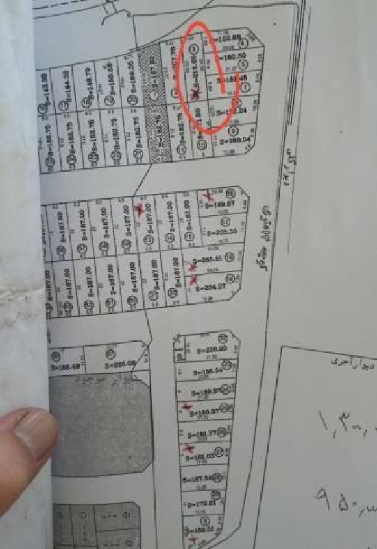 زمین و باغ در جاده گرمسار جعفریه